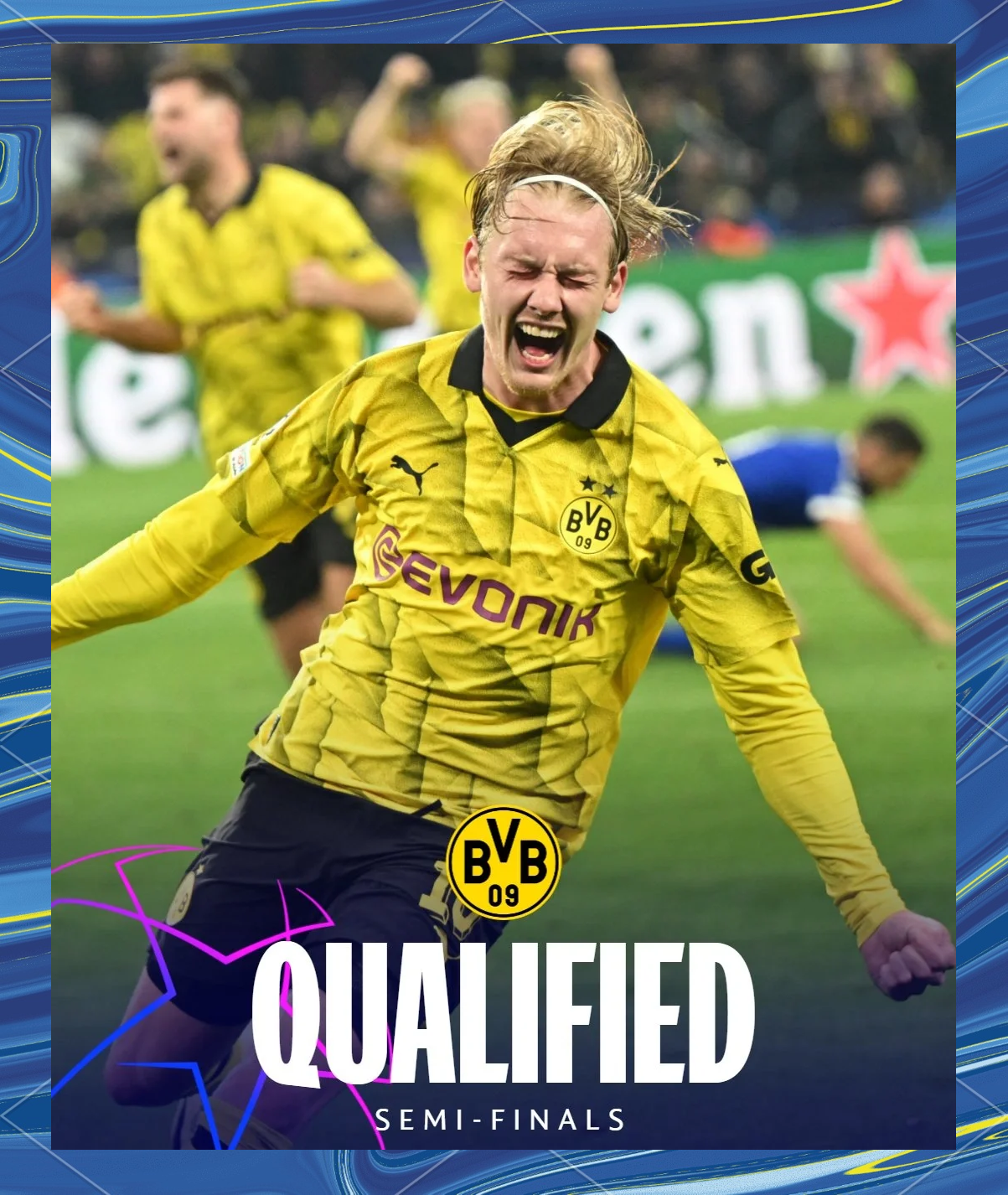 多特蒙德拒绝败局，全队集体努力逆转胜利